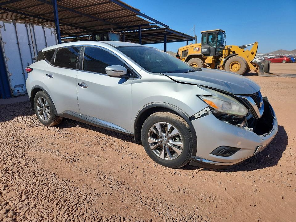 55561666 :رقم المزاد ، 5N1AZ2MG1HN175316 vin ، 2017 Nissan Murano مزاد بيع