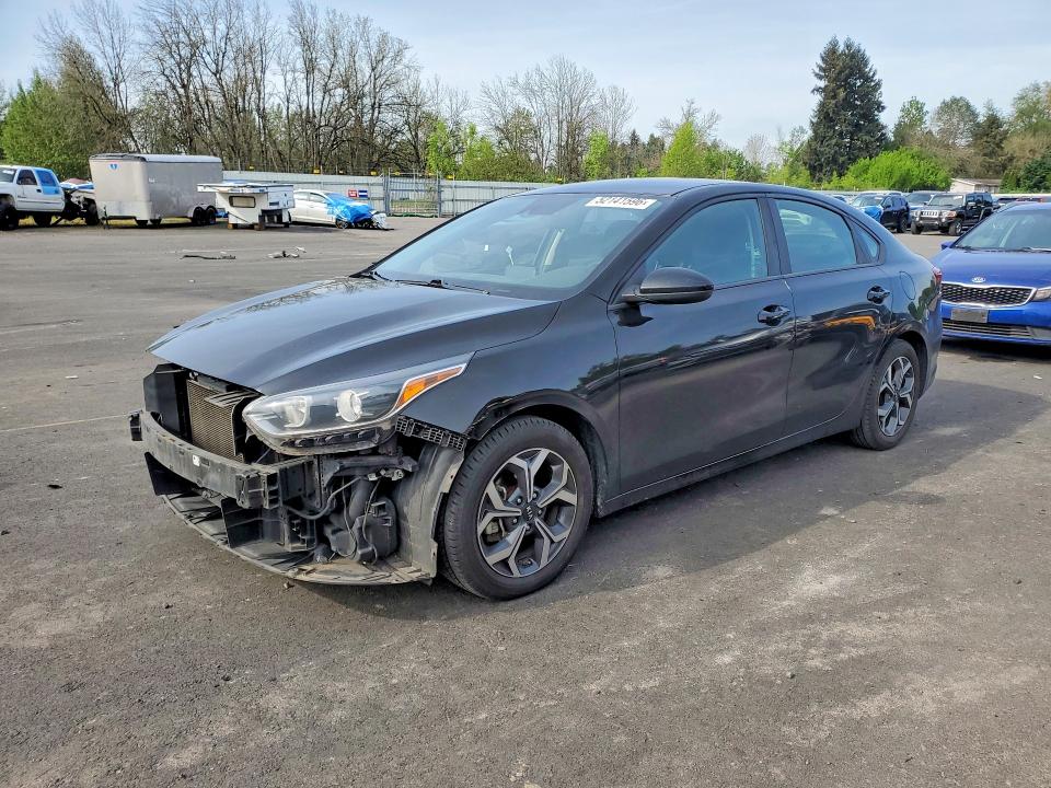 52141596 :رقم المزاد ، 3KPF24AD7KE116304 vin ، 2019 Kia Forte مزاد بيع