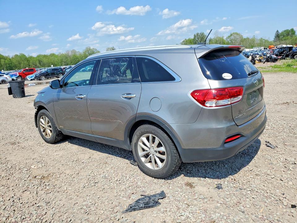 53531256 :رقم المزاد ، 5XYPGDA36HG244784 vin ، 2017 Kia Sorento مزاد بيع