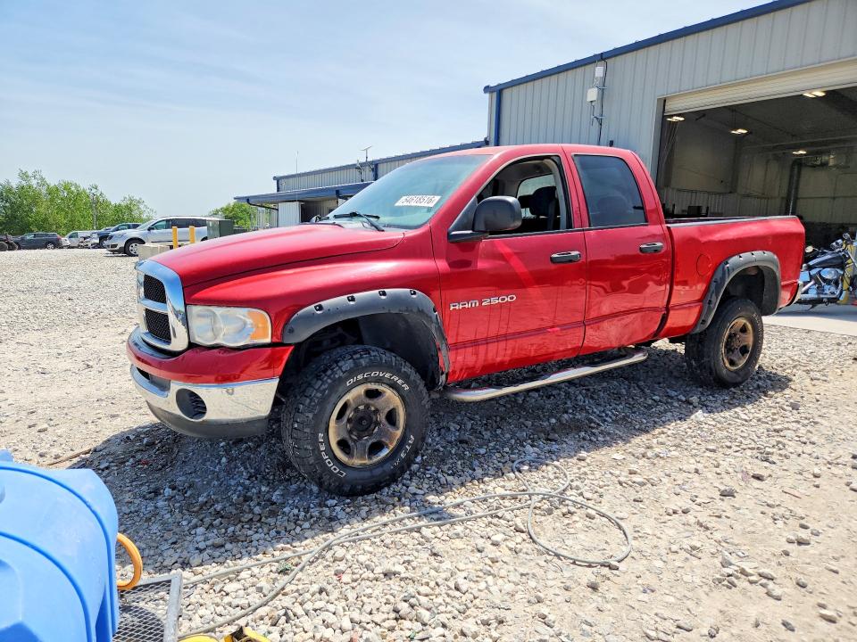 2005 Dodge Ram 2500 მანქანა იყიდება აუქციონზე, vin: 3D7KS28C85G857642, აუქციონის ნომერი: 54618516