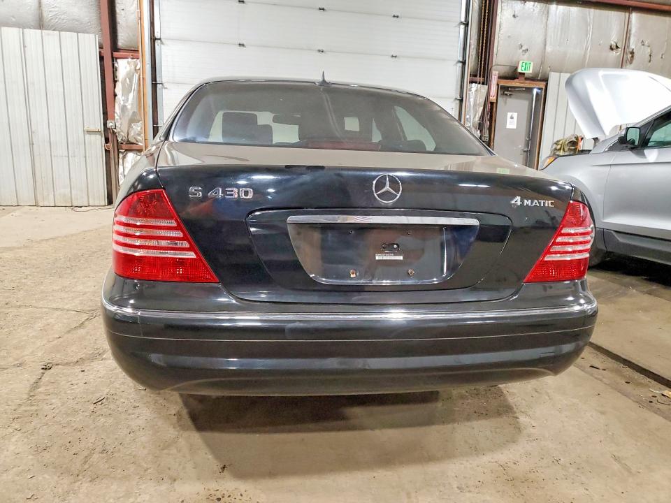 2004 Mercedes-benz S მანქანა იყიდება აუქციონზე, vin: WDBNG83J14A427691, აუქციონის ნომერი: 53803316