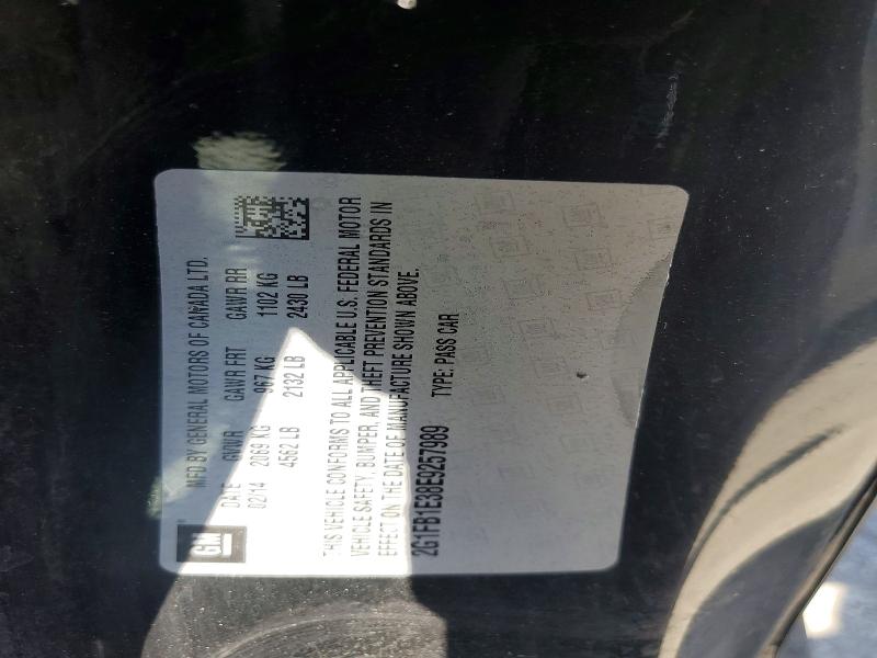 Продаж на аукціоні авто 2014 Chevrolet Camaro, vin: 2G1FB1E38E9257989, номер лоту: 52973026