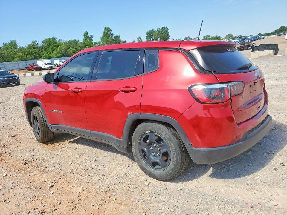 53398376 :رقم المزاد ، 3C4NJCABXLT134073 vin ، 2020 Jeep Compass مزاد بيع