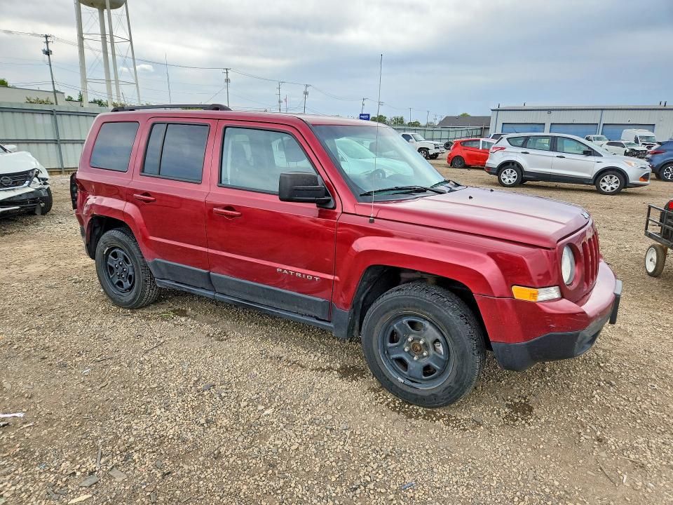 52299536 :رقم المزاد ، 1C4NJPBA1HD200049 vin ، 2017 Jeep Patriot مزاد بيع