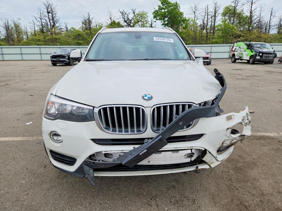 2017 Bmw X3 მანქანა იყიდება აუქციონზე, vin: 5UXWX9C33H0T25008, აუქციონის ნომერი: 54539726