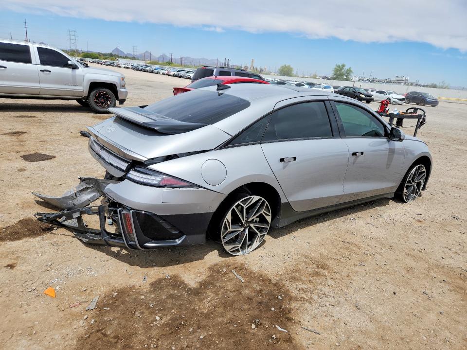 2023 Hyundai Ioniq 6 მანქანა იყიდება აუქციონზე, vin: KMHM54AAXPA022251, აუქციონის ნომერი: 54443636