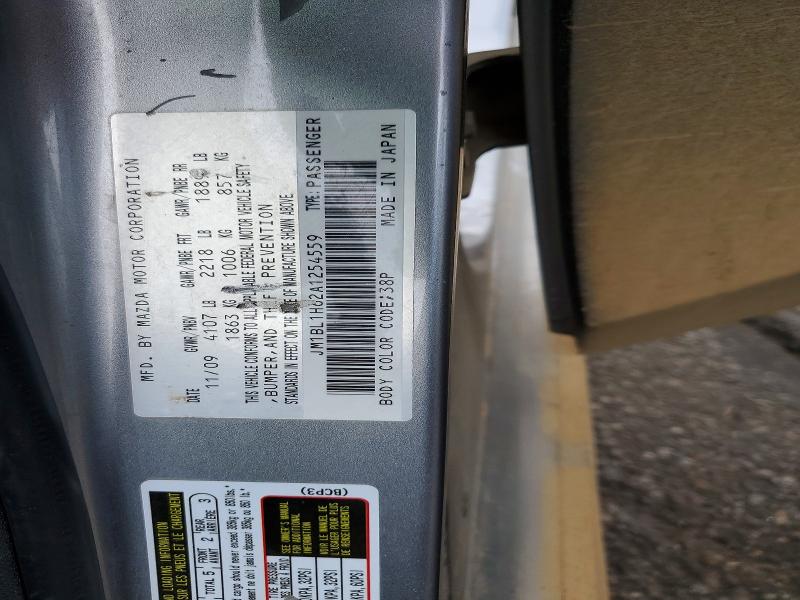 Aukcja sprzedaży 2010 Mazda 3, vin: JM1BL1H62A1254559, numer aukcji: 54714916
