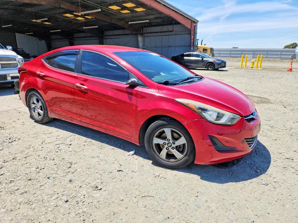2014 Hyundai Elantra მანქანა იყიდება აუქციონზე, vin: KMHDH4AEXEU200696, აუქციონის ნომერი: 53400606