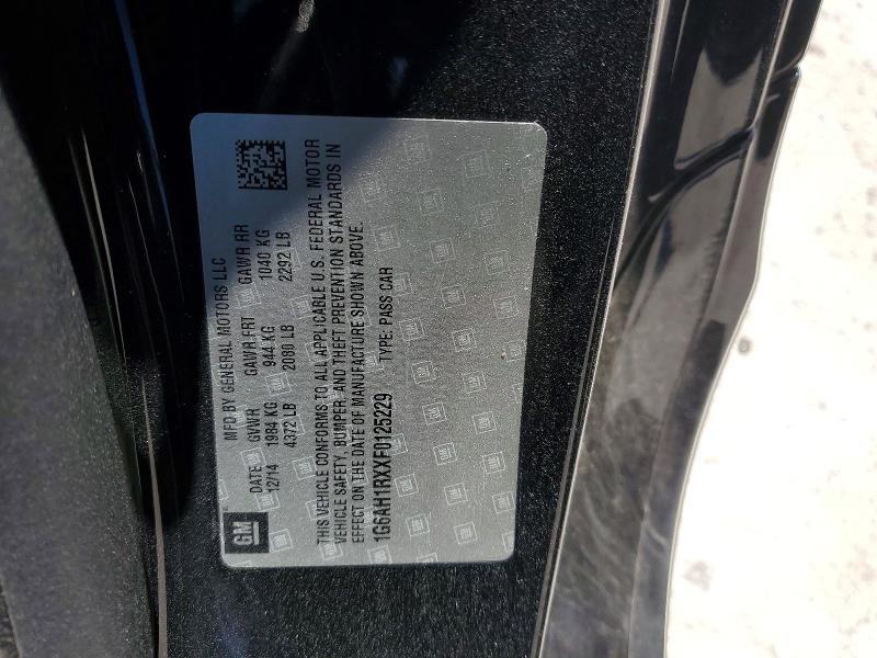 Продаж на аукціоні авто 2015 Cadillac Ats, vin: 1G6AH1RXXF0125229, номер лоту: 53781236