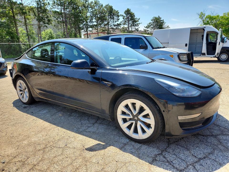 55084276 :رقم المزاد ، 5YJ3E1EA3NF304650 vin ، 2022 Tesla Model 3 مزاد بيع