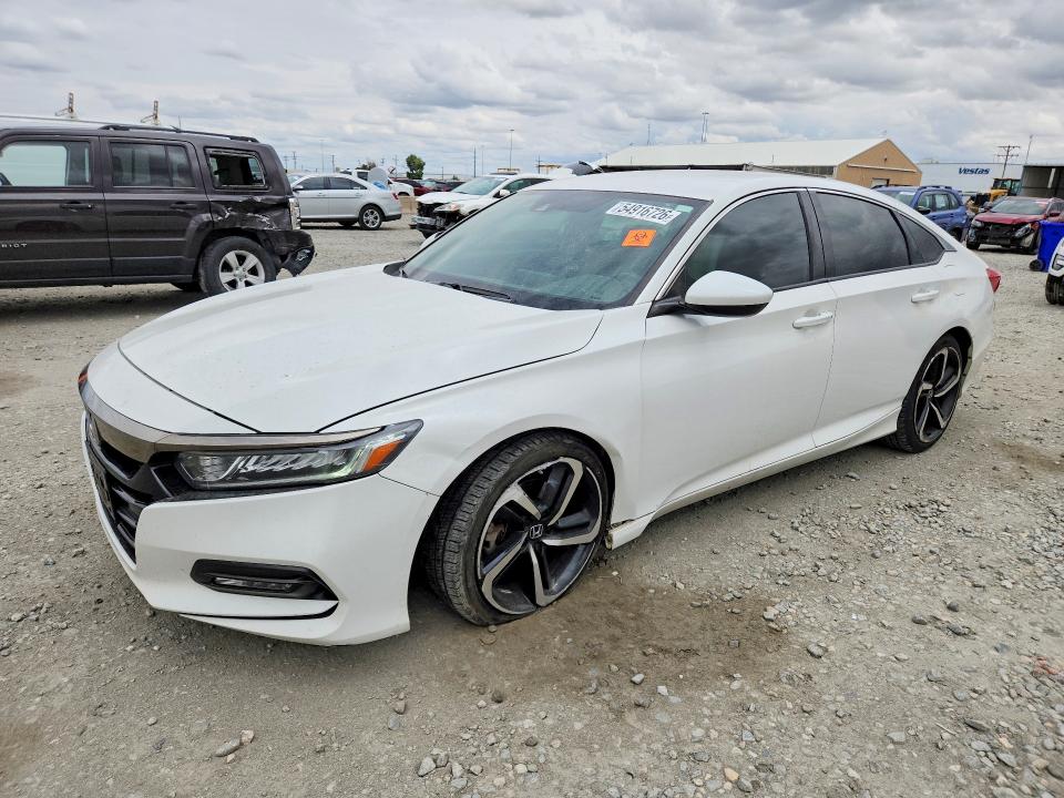 54916726 :رقم المزاد ، 1HGCV1F35JA235562 vin ، 2018 Honda Accord مزاد بيع
