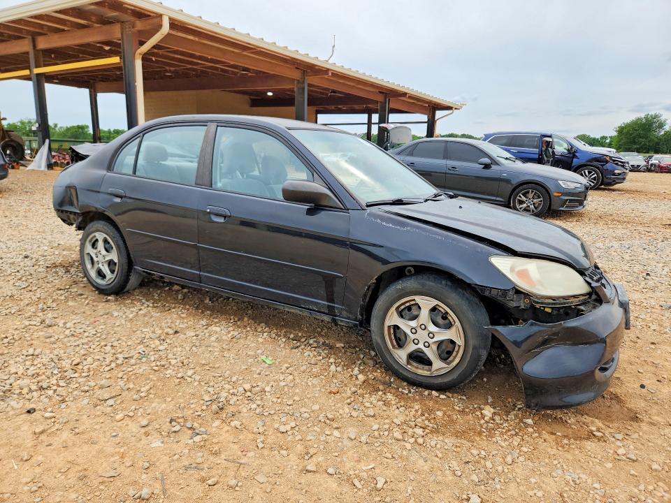 53099046 :رقم المزاد ، 2HGES16554H504071 vin ، 2004 Honda Civic مزاد بيع