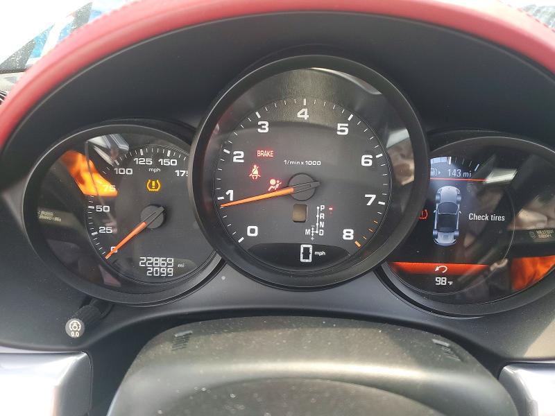 Aukcja sprzedaży 2017 Porsche Boxster, vin: WP0CA2A88HS220979, numer aukcji: 51662796