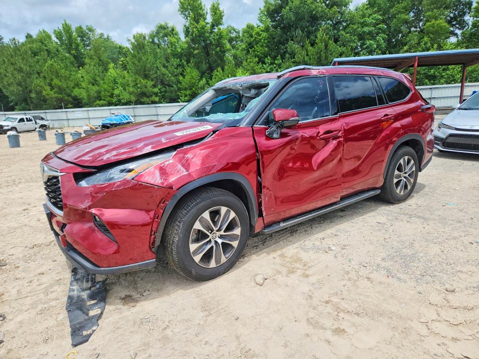 Продажа на аукционе авто 2021 Toyota Highlander, vin: 5TDHZRAHXMS039439, номер лота: 55052816