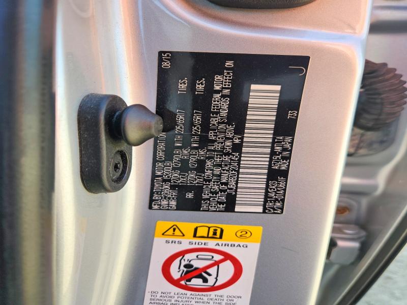 Aukcja sprzedaży 2015 Lexus Nx, vin: JTJBARBZ0F2041454, numer aukcji: 53229836