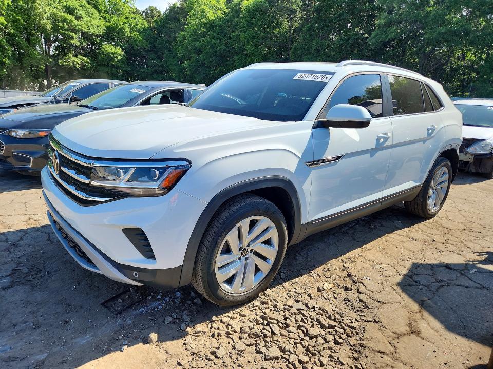 2021 Volkswagen Atlas Cross Sport მანქანა იყიდება აუქციონზე, vin: 1V2JE2CA5MC209498, აუქციონის ნომერი: 52471626