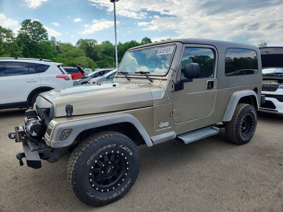 2005 Jeep Wrangler / Tj მანქანა იყიდება აუქციონზე, vin: 1J4FA44S65P355984, აუქციონის ნომერი: 54181926