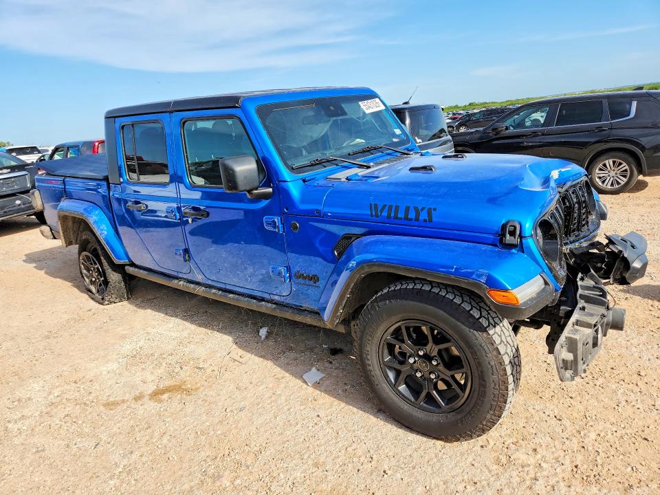 55431026 :رقم المزاد ، 1C6HJTAG4RL111957 vin ، 2024 Jeep Gladiator مزاد بيع