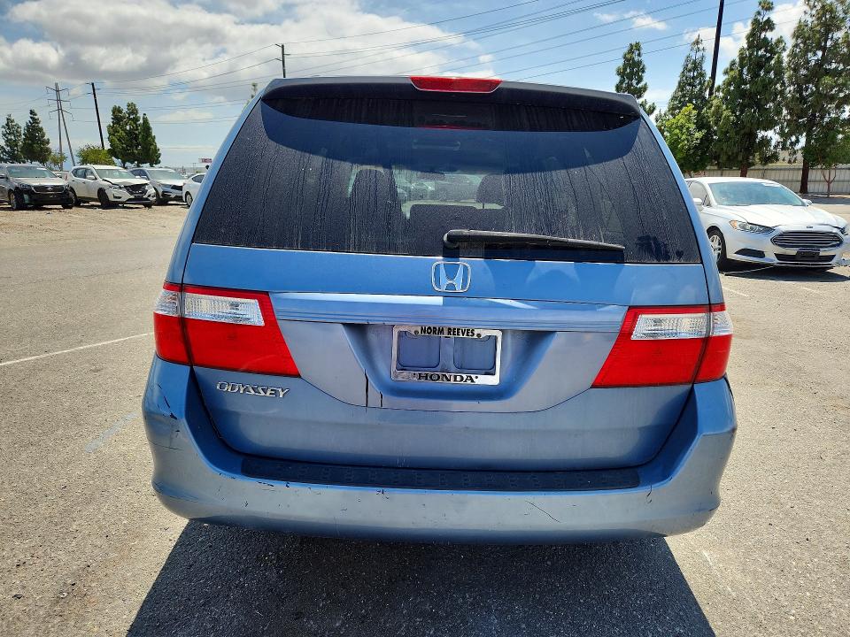 2007 Honda Odyssey მანქანა იყიდება აუქციონზე, vin: 5FNRL38747B037596, აუქციონის ნომერი: 55030276