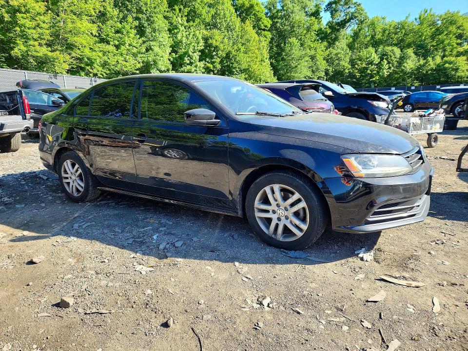 2018 Volkswagen Jetta მანქანა იყიდება აუქციონზე, vin: 3VW2B7AJXJM255897, აუქციონის ნომერი: 55256326