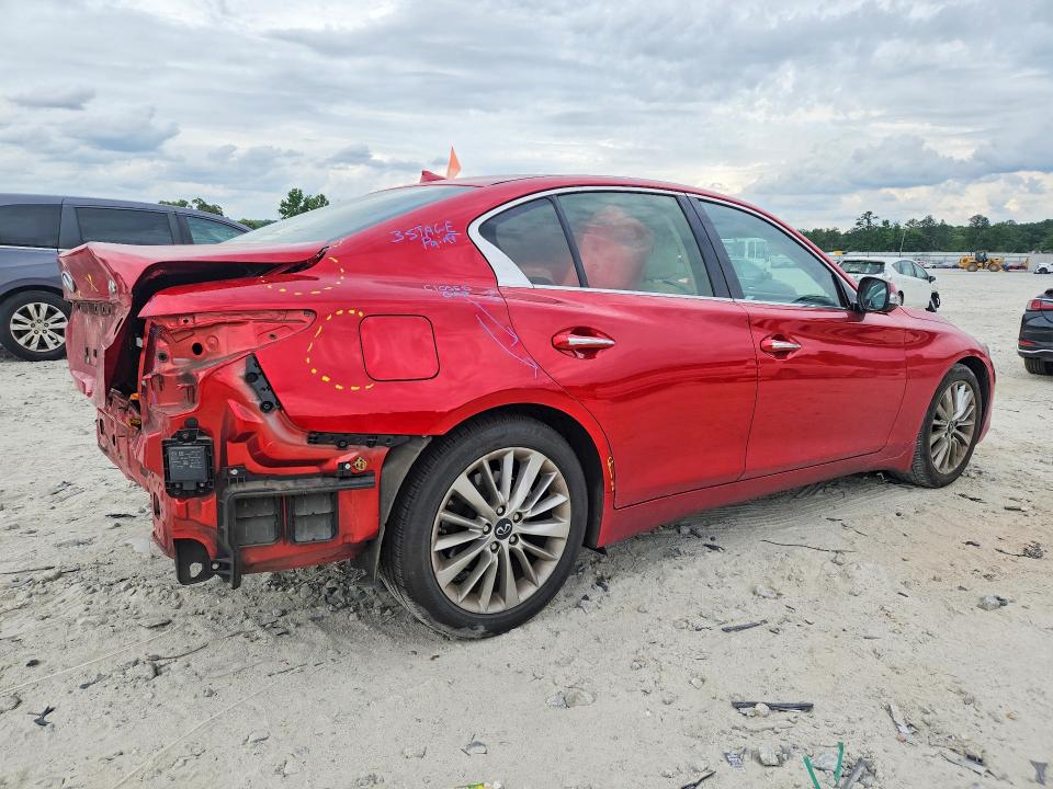 54841566 :رقم المزاد ، JN1EV7BP2MM702963 vin ، 2021 Infiniti Q50 مزاد بيع