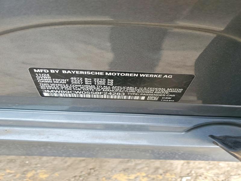 Продаж на аукціоні авто 2025 Bmw 330xi, vin: 3MW89CW05S8F24283, номер лоту: 53365896