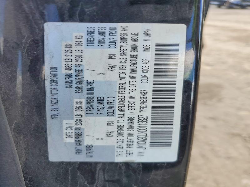 Aukcja sprzedaży 2012 Mazda 5, vin: JM1CW2CLXC0113827, numer aukcji: 51944506