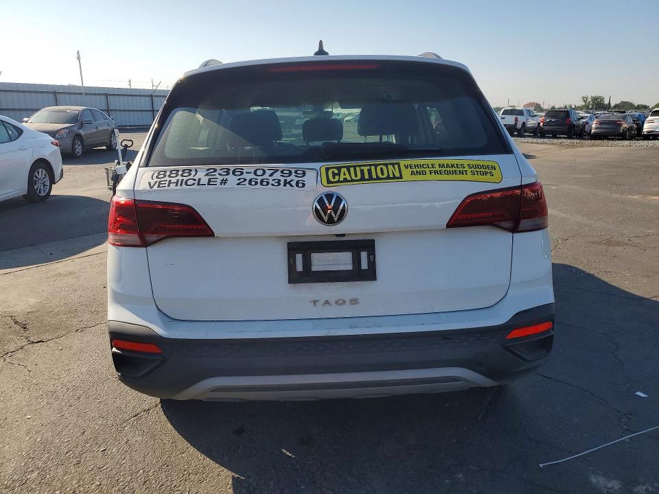 52392686 :رقم المزاد ، 3VVDX7B27PM321921 vin ، 2023 Volkswagen Taos مزاد بيع