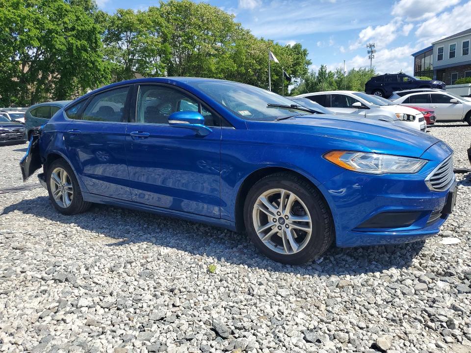 55313266 :رقم المزاد ، 3FA6P0HD6JR270547 vin ، 2018 Ford Fusion مزاد بيع