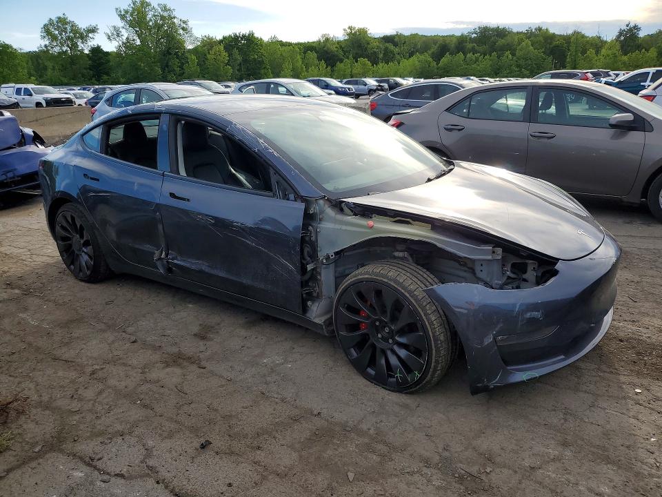 Продажа на аукционе авто 2022 Tesla Model 3, vin: 5YJ3E1EC8NF198388, номер лота: 55181686