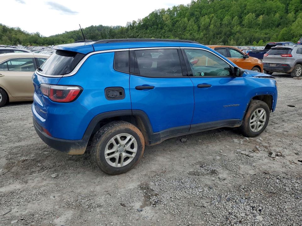 Aukcja sprzedaży 2020 Jeep Compass, vin: 3C4NJDAB9LT120428, numer aukcji: 51290926