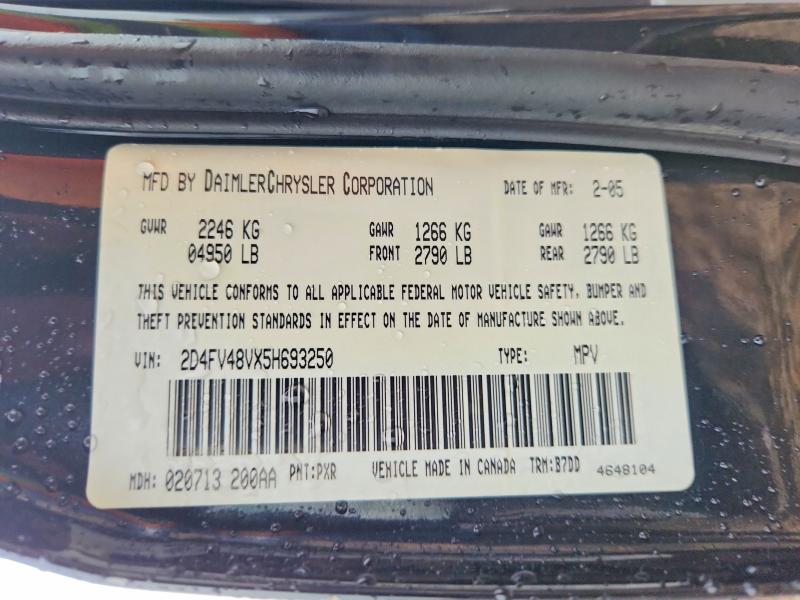 Aukcja sprzedaży 2005 Dodge Magnum, vin: 2D4FV48VX5H693250, numer aukcji: 55352086