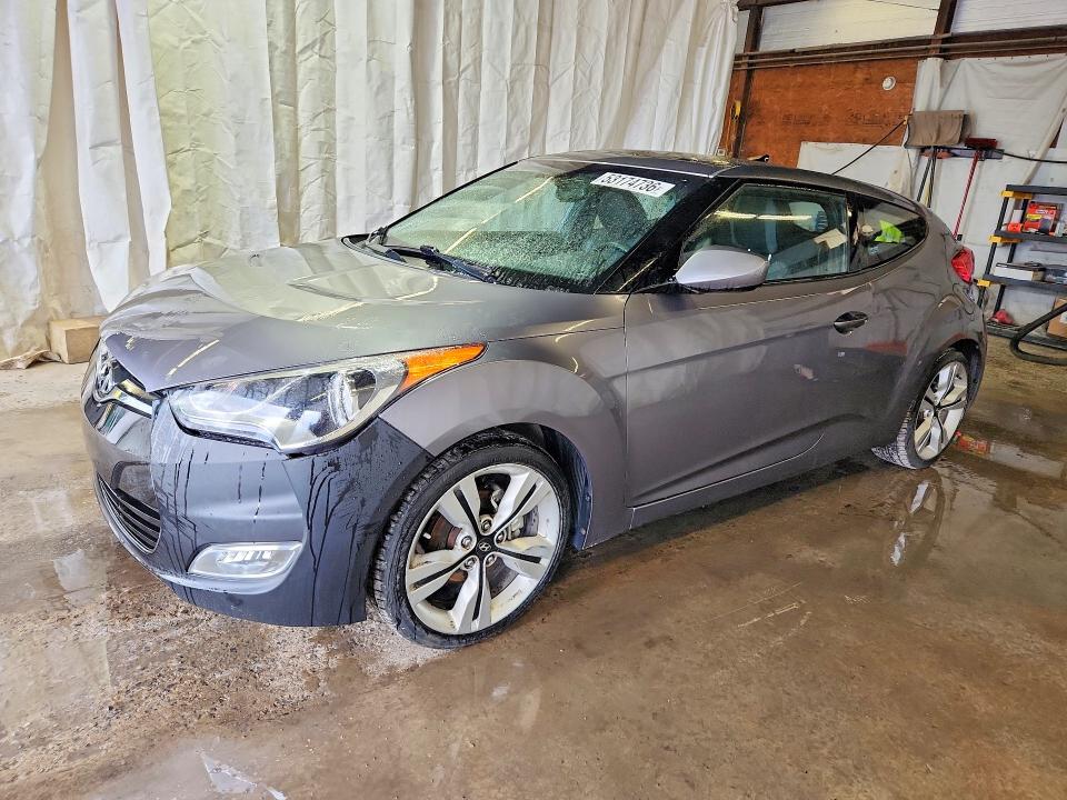 53174736 :رقم المزاد ، KMHTC6AD0CU070325 vin ، 2012 Hyundai Veloster مزاد بيع