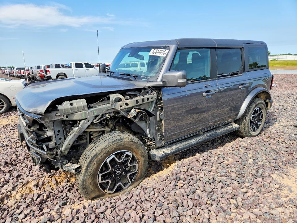 2023 Ford Bronco მანქანა იყიდება აუქციონზე, vin: 1FMEE5DP6PLC06830, აუქციონის ნომერი: 53614016