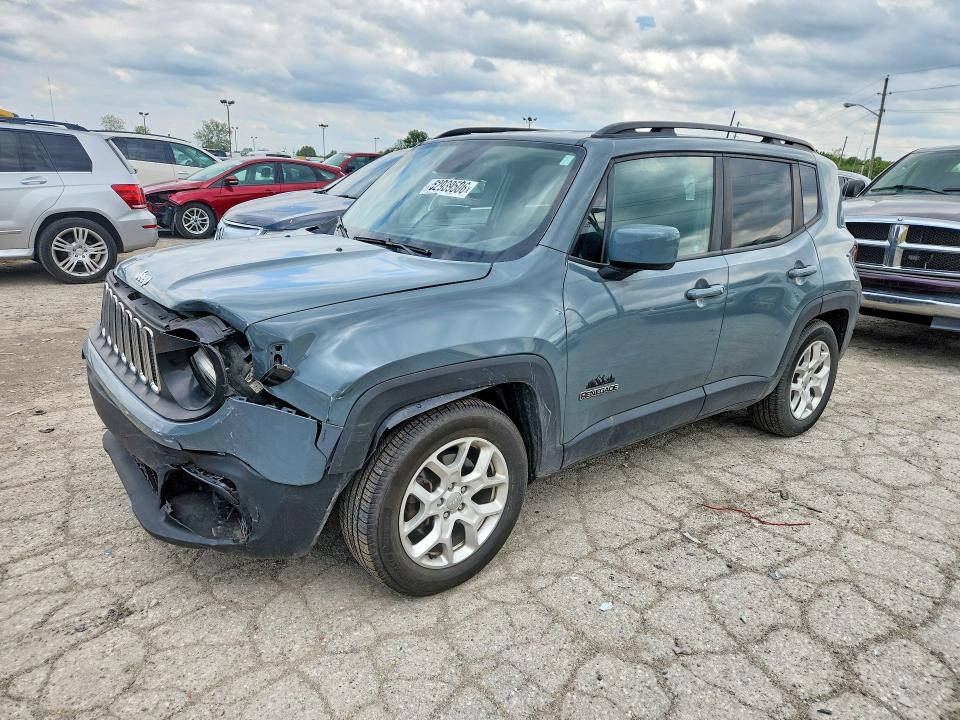 Продаж на аукціоні авто 2018 Jeep Renegade, vin: ZACCJABB8JPH47355, номер лоту: 52939506