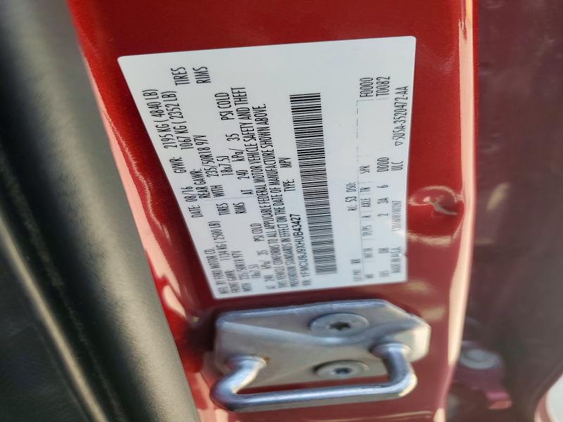 41629906 :رقم المزاد ، 1FMCU9J9XHUB43427 vin ، 2017 Ford Escape مزاد بيع