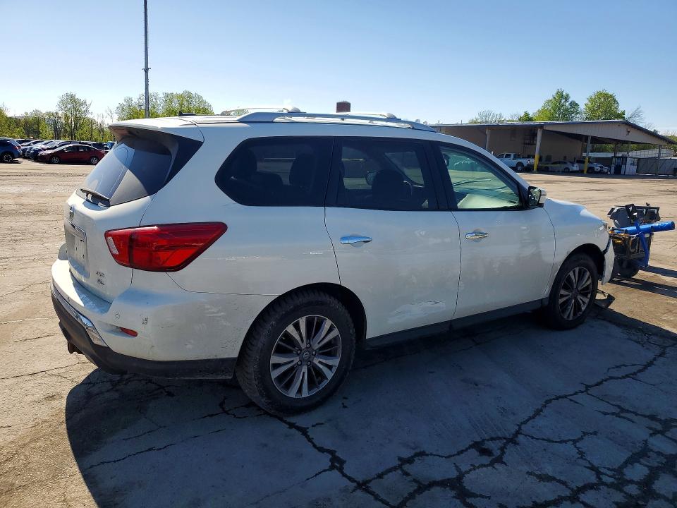2017 Nissan Pathfinder მანქანა იყიდება აუქციონზე, vin: 5N1DR2MM4HC690308, აუქციონის ნომერი: 52835736