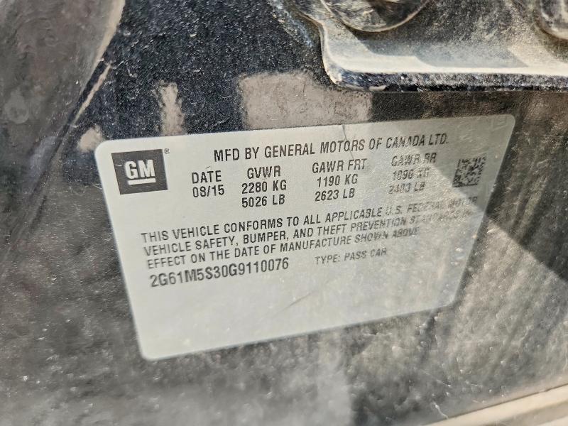 Продажа на аукционе авто 2016 Cadillac Xts, vin: 2G61M5S30G9110076, номер лота: 53807366