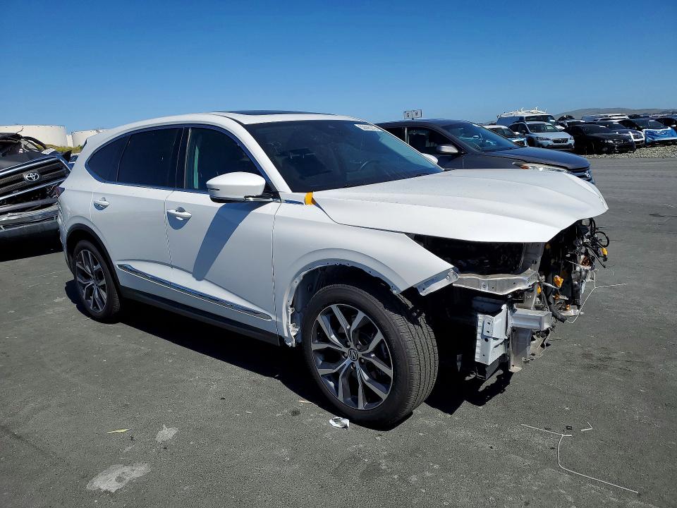 53596216 :رقم المزاد ، 5J8YE1H42NL009629 vin ، 2022 Acura Mdx مزاد بيع