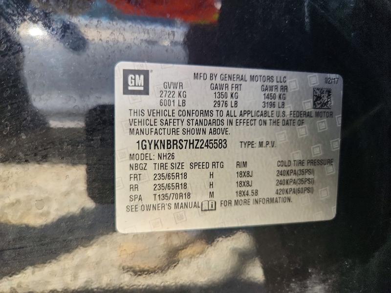 Продаж на аукціоні авто 2017 Cadillac Xt5, vin: 1GYKNBRS7HZ245583, номер лоту: 54205696