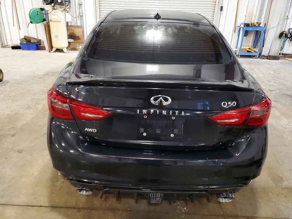 52749696 :رقم المزاد ، JN1EV7AR0JM434073 vin ، 2018 Infiniti Q50 مزاد بيع