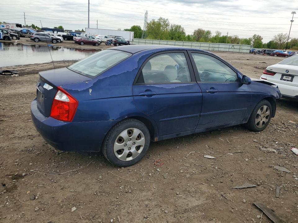 Продаж на аукціоні авто 2005 Kia Spectra, vin: KNAFE121355148304, номер лоту: 53740926