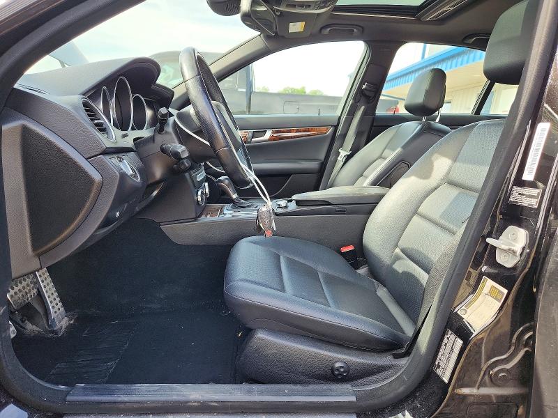 2012 Mercedes-benz C მანქანა იყიდება აუქციონზე, vin: WDDGF8BB9CR234041, აუქციონის ნომერი: 55741066