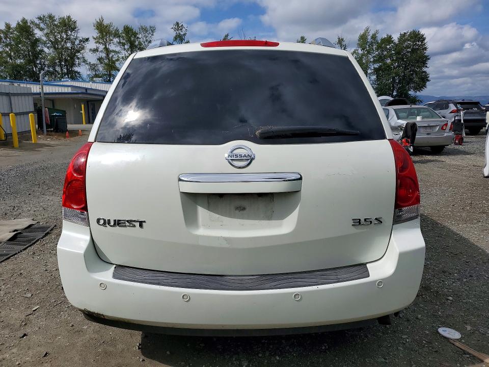 Aukcja sprzedaży 2008 Nissan Quest, vin: 5N1BV28U28N120762, numer aukcji: 52423396