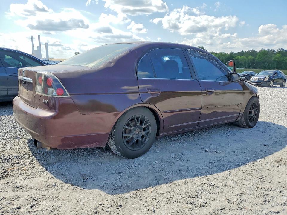 Продаж на аукціоні авто 2002 Honda Civic, vin: 2HGES165X2H520733, номер лоту: 53711916
