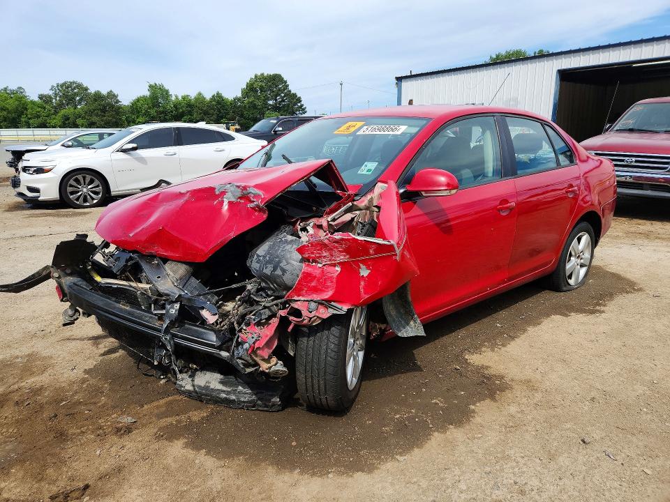 51698866 :رقم المزاد ، 3VWJM71K99M088233 vin ، 2009 Volkswagen Jetta مزاد بيع