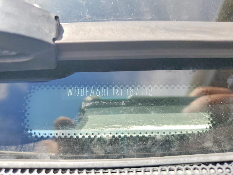 54469276 :رقم المزاد ، WDBFA68F1XF187113 vin ، 1999 Mercedes-benz Sl مزاد بيع