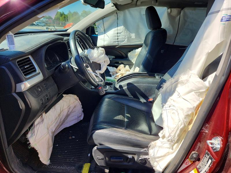 2014 Toyota Highlander მანქანა იყიდება აუქციონზე, vin: 5TDDKRFH9ES005747, აუქციონის ნომერი: 52991686