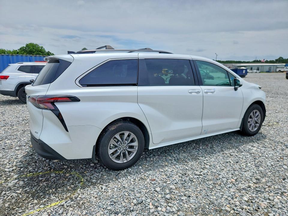 2025 Toyota Sienna მანქანა იყიდება აუქციონზე, vin: 5TDYRKEC3SS264868, აუქციონის ნომერი: 54141886