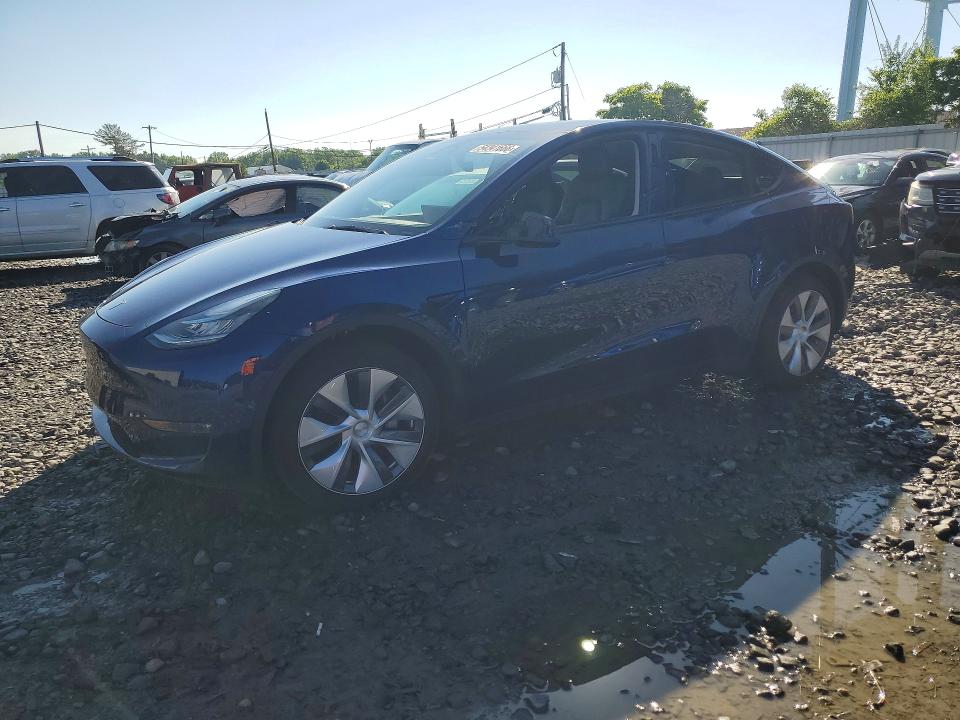 2022 Tesla Y მანქანა იყიდება აუქციონზე, vin: 7SAYGDEE6NA020580, აუქციონის ნომერი: 54341666